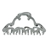image:imageOuidad Made for Curls XL Claw Clips Gold and Silver 2 Count1 Count Pack of 2