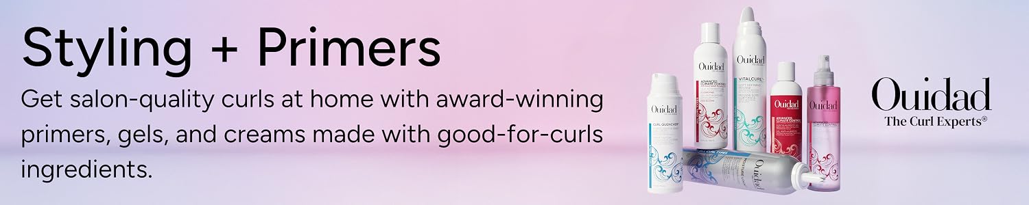 Ouidad – Transform Dry, Frizzy Hair into Beautiful Defined Curls,Nourish Your Curls