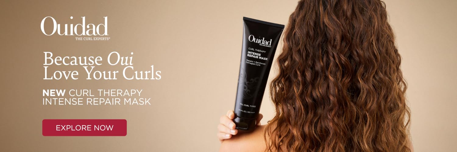 Ouidad – Transform Dry, Frizzy Hair into Beautiful Defined Curls,Nourish Your Curls