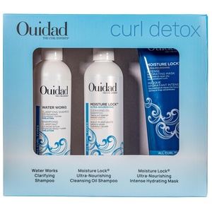 image:imageOuidad Curl Detox Bundle Clarifying Shampoo for Build Up 85 oz Cleansing Oil Hair Shampoo 85 oz amp Hair Mask for Frizz Control 78 oz Deep Clean amp Moisture Restore All Curl Types
